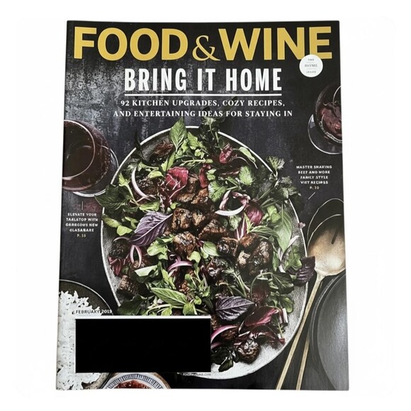 Food & Wine Magazine Lot 5 Issues 2019 Back To Basics Island Time Makers Set - Picture 4 of 7